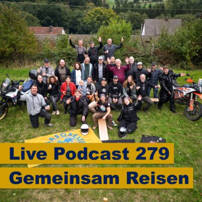 pp279 - LivePodcast Gemeinsam Reisen